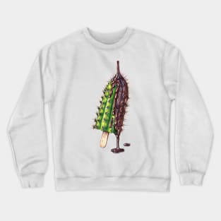 Cactus in chocolate Crewneck Sweatshirt